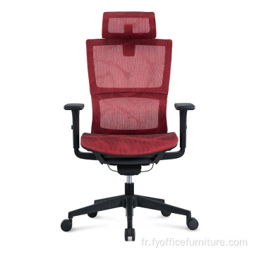 Prix ​​départ usine Chaise de bureau en maille pleine directeur chaise de patron ergonomique